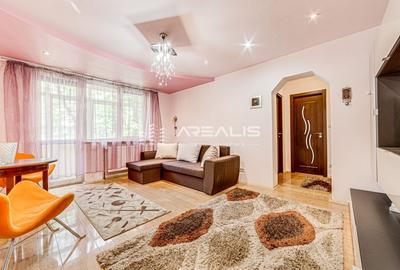 Apartament cu 2 camere semidecomandat, mobilat în Podgoria