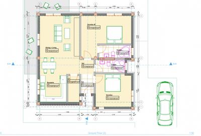 Vila premium cu finisaje de top, 396 mp teren, Balotesti , tripan - 3