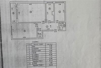 Inchiriere apartament 2 camere, metrou in fata scarii, Blocul cu Dristor, superb - 12