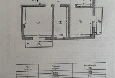 Apartament cu 2 camere decomandat, mobilat în Cug - 5