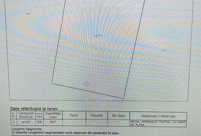 Teren de 807 mp, în Tileagd - 1