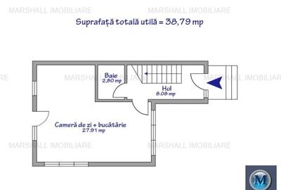Vila cu 4 camere de vanzare, zona Mihai Bravu, 85.08 mp #16365 - 15
