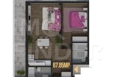 Apartament cu 3 camere semidecomandat, mobilat în Europa - 16