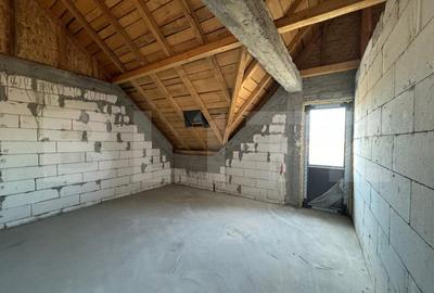 Casa semi-finisata P + M, 110 mp utili, teren 339 mp, Pielesti, zona Magnolia - 7