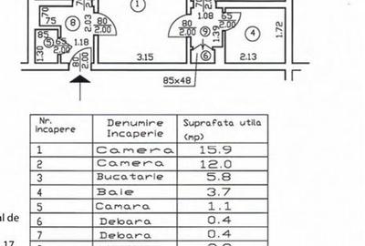2 CAMERE BARBU VACARESCU - ETAJ 2/7 - INVESTITIE EXCELENTA - DE RENOVAT - 37
