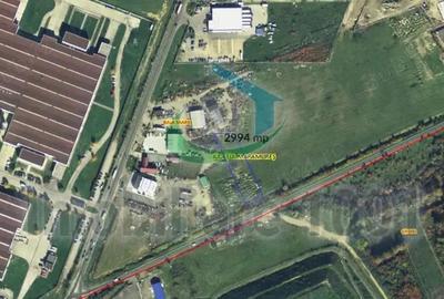 Teren de 2994 mp, în Central