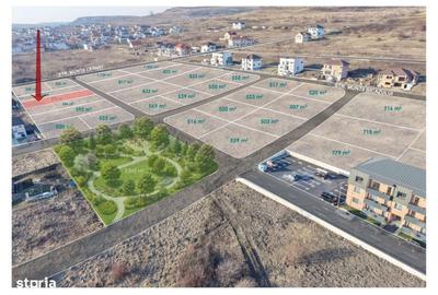 Teren de 1100 mp, în Central