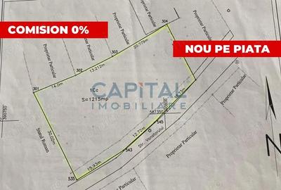 Teren de 1215 mp, în Grigorescu