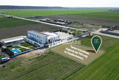 Teren intravilan de 700 mp, în Vladimirescu