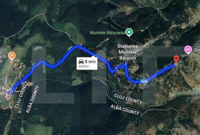 Investitie ! Teren intravilan 990 mp, front 23 m, Muntele B - 7