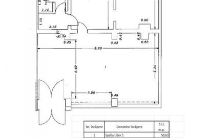 Spațiu comercial, de 96 mp, în Central