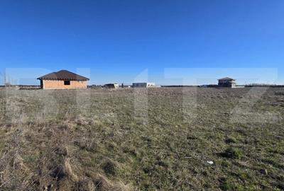 Teren de 800 mp, în Plopi