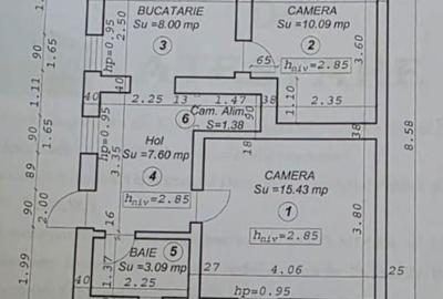 Casă cu 2 camere în Central - 6