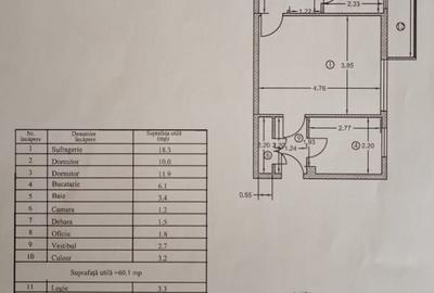 Apartament 3 camere Favorit metrou Apartament 3 camere Favorit metrou - 1