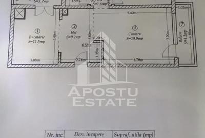 Apartament cu 2 camere, etaj intermediar, bloc nou, Aradului - 14