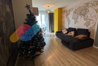 Apartament mobilat- utilat, 75 mp utili, 3 camere, zona Metro - 2