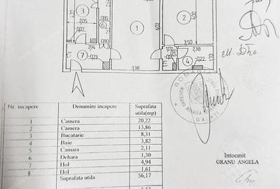 Apartament de vânzare cu 2 camere – Mazepa 2, etajul 4/7.	 - 7