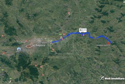 Suatu, teren intravilan, 1702 mp, la asfalt, apa, canal, curent - 2