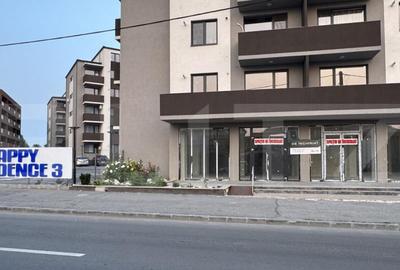 Spa?iu comercial parter bloc nou, 136 mp open space, vitrin - 1