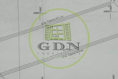 Teren Construcții intravilan de 2461 mp, în Cârcea - 1