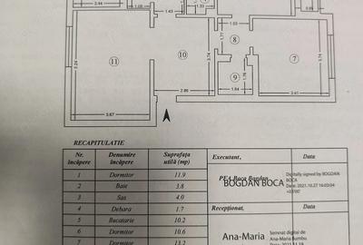 Apartament cu 4 camere decomandat în Dacia