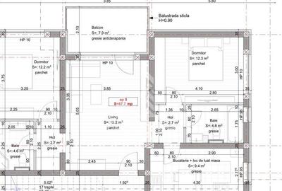 Oportunitate tva 9% apartament cu 3 camere si 2 bai etaju...