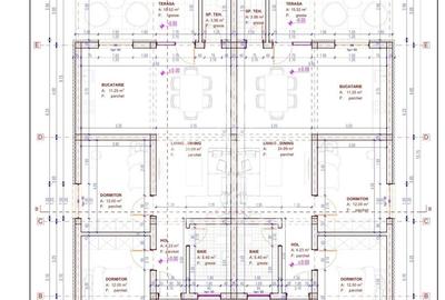 Jumatate de duplex pe parter cu 3 camere si 2 bai, Sag - 3