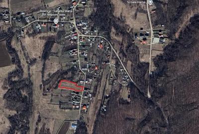 Teren de 4400 mp, în Hârsa - 3