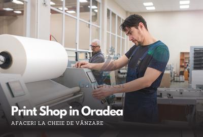 Afacere la cheie de vânzare–Imprimerie complet echipată–Oradea, Gaminvest V4249 - 1