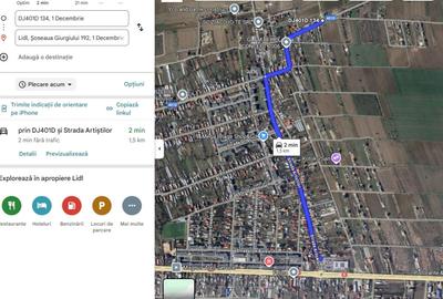 De vanzare | Teren 1184 mp | 1 Decembrie - 4