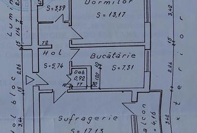 Apartament cu 2 camere decomandat în Central - 6