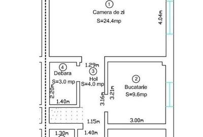 Duplex cu 5 camere cu Canalizare în Girocului - 2