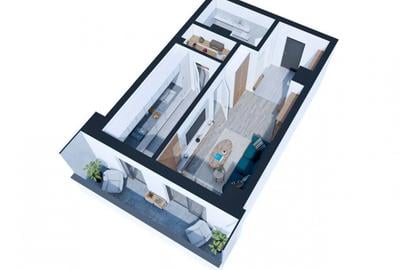 APARTAMENT 1 CAMERA , NICOLINA , CONSTRUCTIE PREMIUM APARTAMENT 1 CAMERA , NICOLINA , CONSTRUCTIE PREMIUM - 7