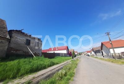 Teren de vanzare 4500 mp in centrul comunei Hamba judetul Sibiu - 7