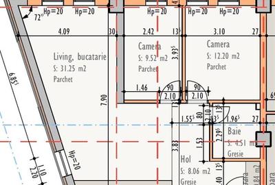 Vanzare apartament 3 camere bloc noua zona Ambient Someseni, Cluj-Napoca - 3