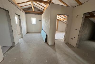 Casa noua semifinisata S+P+M cu teren de 1062mp in Ghercesti, zona DEx - 13