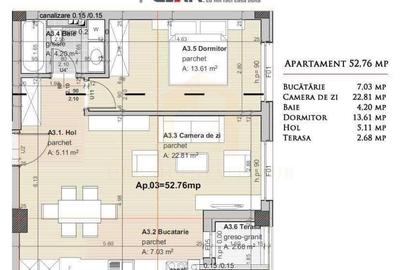 Apartament cu 2 camere în Central - 4