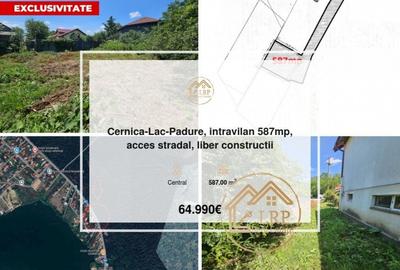 Teren Construcții intravilan de 587 mp, în Cernica