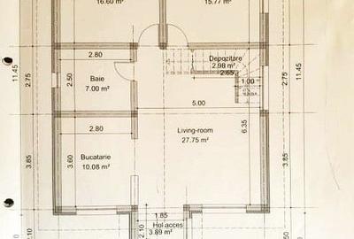 Casă individuală cu 3 camere cu Canalizare în Corbeanca - 13