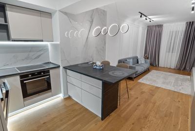 Apartament cu 2 camere semidecomandat, mobilat în Aviației