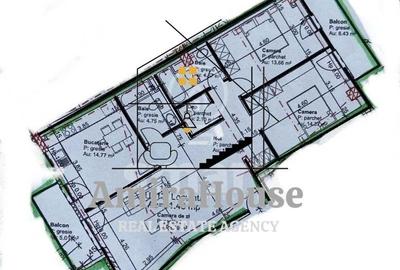Apartament 3 camere 91 mp, parcare subterana inclusa, str Oasului - 21