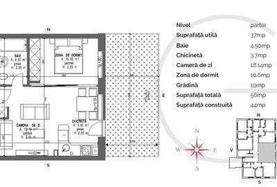 Comision 0% I Studio +gradina I Pret cu TVA inclus I Vila C7 Comision 0% I Studio +gradina I Pret cu TVA inclus I Vila C7 - 4