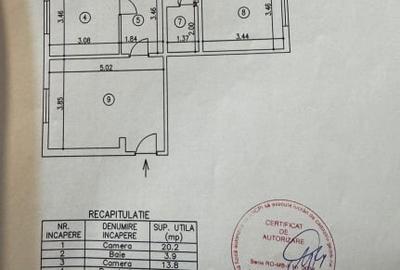 Apartament cu 4 camere decomandat, mobilat în Eroii Revoluției - 15