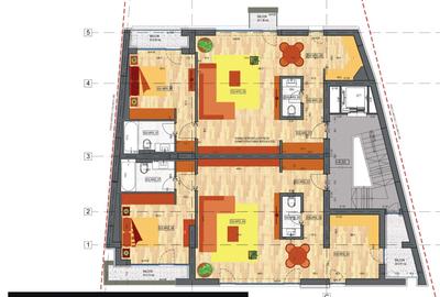 Apartament cu 2 camere semidecomandat în Dacia - 6