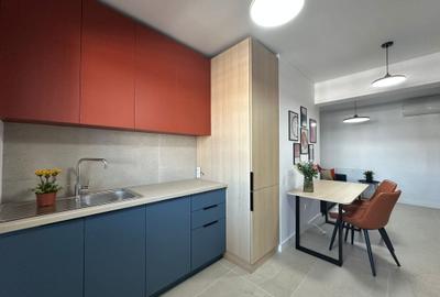 Apartament cu 2 camere semidecomandat în Popești-Leordeni