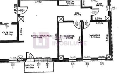Apartament cu 3 camere decomandat, mobilat în Aeroport - 8