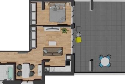 Apartamente semifinisate de 2/3 camere, la 2 minute de VIvo Mall - 7