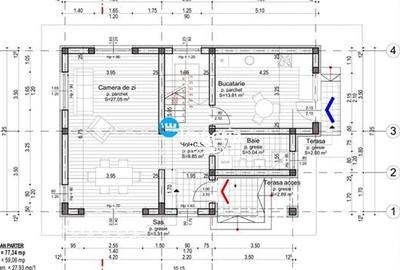 Casa duplex 120 mpu cu 250 teren, langa Padure, asfalt, Valea Ursului - 7