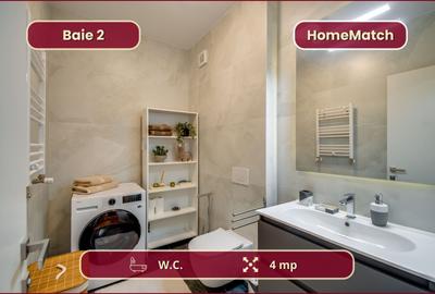 Apartament cu 3 camere decomandat, mobilat în Iancu Nicolae - 12