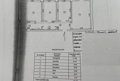 Apartament 3 camere, confort 1 decomandat, Calarasilor Viziru - 6